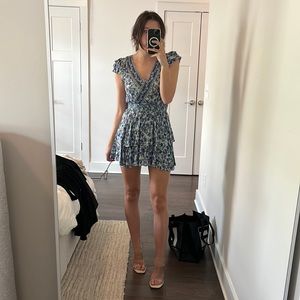 Alice and Olivia romper mini dress